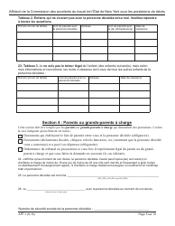Form AFF-1 Affidavit for Death Benefits - New York (French), Page 6