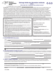 Form C-3.3 Limited Release of Health Information (HIPAA) - New York (English/French), Page 2