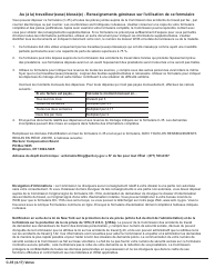 Form C-35 Extreme Hardship Redetermination Request - New York (French), Page 2