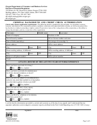 Form 440-5470 Check Cashing Business License Amendment Application - Oregon, Page 3
