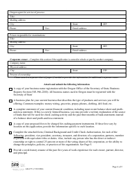 Form 440-4771 Check-Cashing Business - Initial License Application - Oregon, Page 4