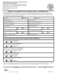 Form 440-4771 Check-Cashing Business - Initial License Application - Oregon, Page 5