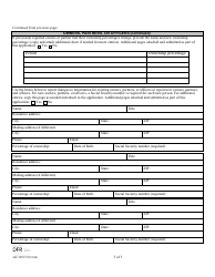 Form 440-5455 Limited Manufactured Structures Dealer License Renewal Application - Oregon, Page 3