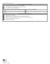 Form 440-2965 Limited Manufactured Structures Dealer License Application - Oregon, Page 3