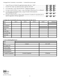 Form 440-3369 Mortgage Broker Examination - Loan Worksheet - Oregon, Page 2