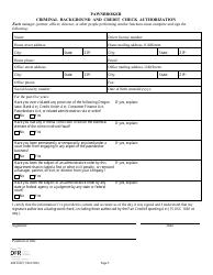 Form 440-3232 Pawnbroker License Application - Oregon, Page 5