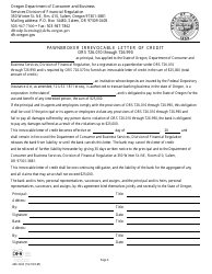 Form 440-3232 Pawnbroker License Application - Oregon, Page 7