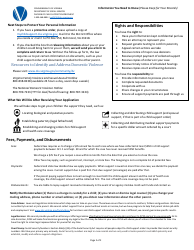 Form I139-03-2022 Child Support Enforcement Services Application - Virginia, Page 2