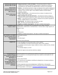 DCYF Formulario 10-354 Solicitud De Estudio Del Hogar O Reevaluacion - Washington (Spanish), Page 2
