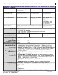 DCYF Formulario 10-354 Solicitud De Estudio Del Hogar O Reevaluacion - Washington (Spanish), Page 3