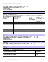 DCYF Form 13-001A Applicant Medical Self Report - Confidential - Washington (English/Marshallese), Page 2