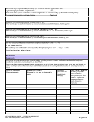 DCYF Form 13-001A Applicant Medical Self Report - Confidential - Washington (English/Somali), Page 2