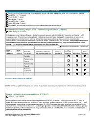 DCYF Formulario 14-444 Registro De Salud Y Educacion Del Menor Informe De Valoracion - Washington (Spanish), Page 4