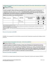 DCYF Formulario 14-444 Registro De Salud Y Educacion Del Menor Informe De Valoracion - Washington (Spanish), Page 6