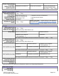DCYF Form 15-276 Personal Information Form - Washington (Somali), Page 3