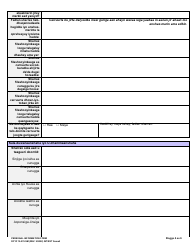 DCYF Form 15-276 Personal Information Form - Washington (Somali), Page 4