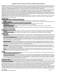 DCYF Form 17-063 Authorization - Washington (Somali), Page 2