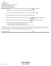 Cinqair Prior Authorization Request Form - Vermont, Page 2