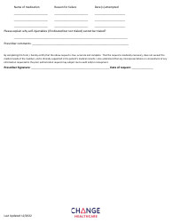 Infliximab Prior Authorization Request Form - Vermont, Page 2