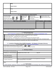 Form DOC03-446 Position Description - Washington General Service (Wgs) and Exempt Non-management - Washington, Page 2
