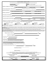 Solicitud De Copia Certificada De Acta De Nacimiento O Certificado De Defuncion (Mail in) - Collin County, Texas (Spanish)