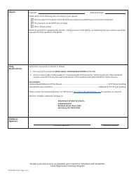 Form LIIB-304 Water Heater Industrial Board Petition - Pennsylvania, Page 2