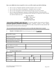 Encroachment Agreement Initiation Form - City of Fort Worth, Texas, Page 2