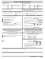 GSA Form 1364WH Proposal to Lease Space (For Use With Warehouse Request for Lease Proposals), Page 3