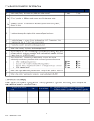 Form CAT-14572566 Customer Identification Questionnaire (Ciq) - Washington, Page 2
