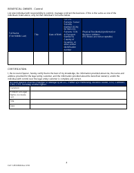 Form CAT-14572566 Customer Identification Questionnaire (Ciq) - Washington, Page 4
