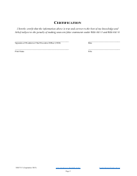 Form NHCT-15 Charitable Gift Annuity Certification - New Hampshire, Page 2