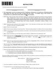 Foreign Registration Statement - Idaho, Page 2