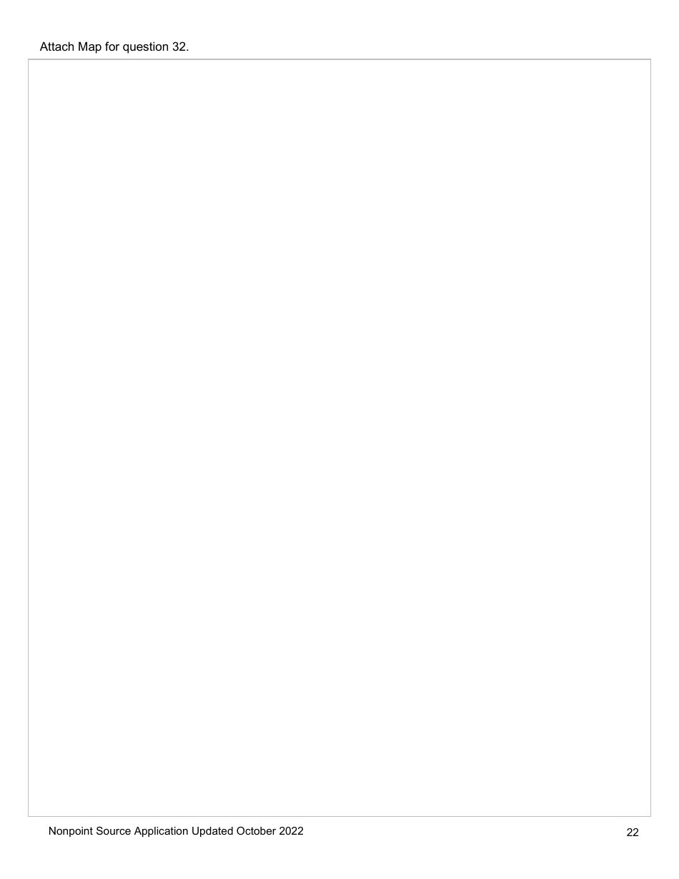 Nonpoint Source Project Long Application (Design and Construction Projects) - Clean Water State Revolving Fund - Oregon, Page 22