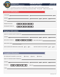 Document preview: Medicaid Fraud Mo Healthnet Complaint Form - Missouri