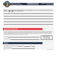 Professional Fundraiser Initial Registration Statement - Missouri, Page 4
