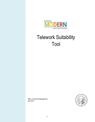 Telework Suitability Tool - Washington