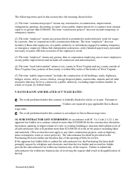 Purchasing Master Terms and Conditions - West Virginia, Page 23