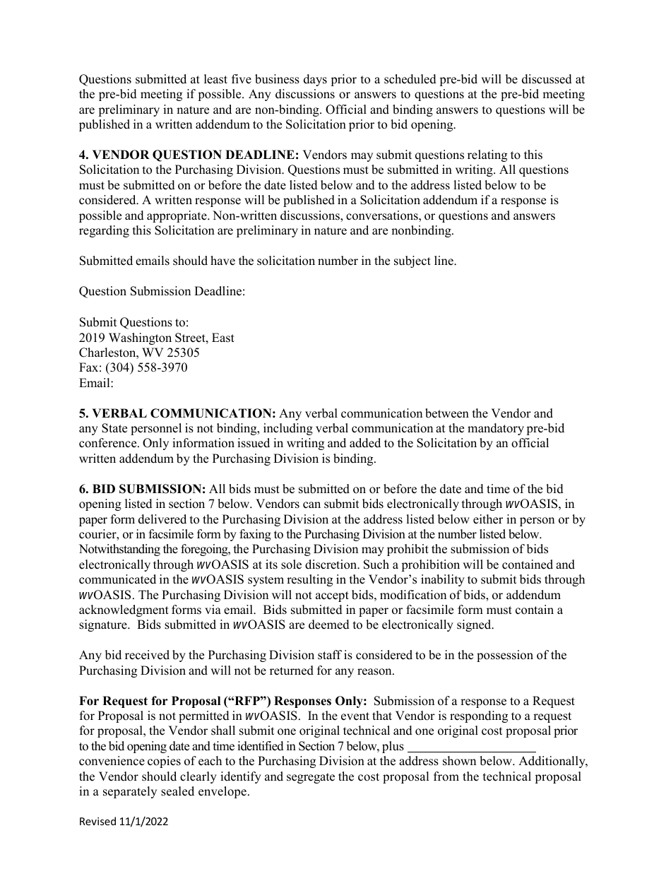 Purchasing Master Terms and Conditions - West Virginia, Page 2