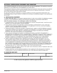 Form CMS-855O Medicare Enrollment Application - Registration for Eligible Ordering and Referring Physicians and Non-physician Practitioners, Page 10