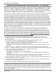 Form CMS-855O Medicare Enrollment Application - Registration for Eligible Ordering and Referring Physicians and Non-physician Practitioners, Page 11