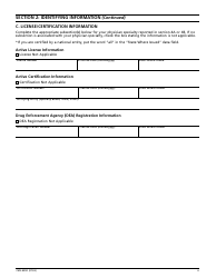Form CMS-855O Medicare Enrollment Application - Registration for Eligible Ordering and Referring Physicians and Non-physician Practitioners, Page 5