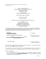 Document preview: Attachment 3 Gc/Cm Final Price Proposal - Washington