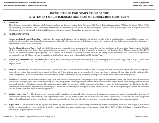 Form CMS-2567 Statement of Deficiencies and Plan of Correction, Page 4