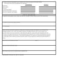 Form FMC-131 Application for Certificate of Financial Responsibility (Performance and Casualty), Page 3