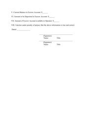 Escrow Agreement, Page 10