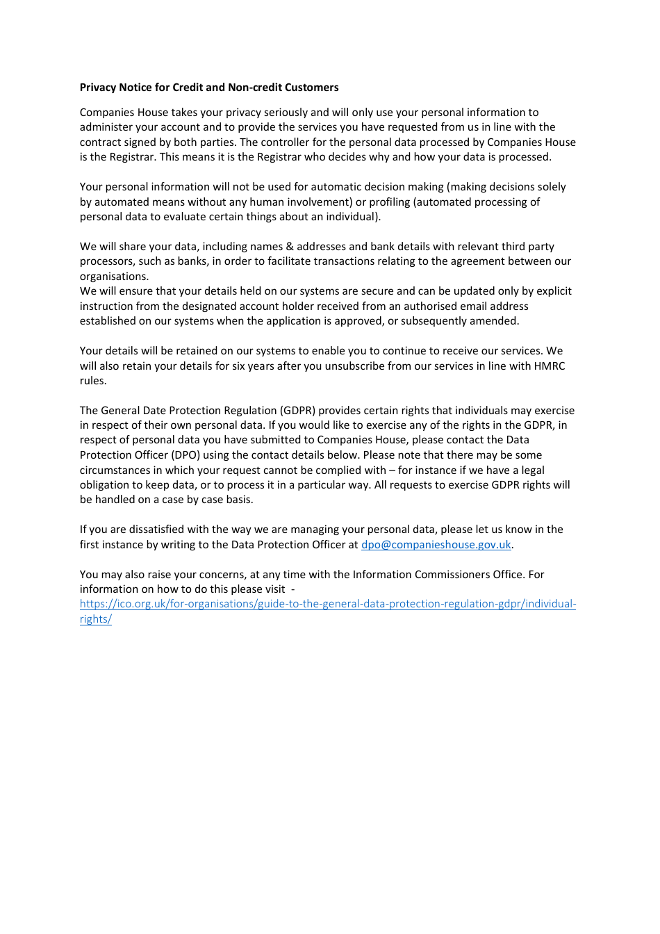 Application to Register as a Lender for Filing Electronic Charge Documents - United Kingdom, Page 4