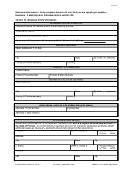 Form DBPR LA1 Landscape Architect Application for Licensure: Examination - Florida, Page 8