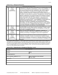 Form DBPR LA3 Landscape Architect Application for Licensure: Endorsement - Florida, Page 4