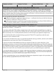 Form CALHR752 Notice of Eligibility and Rights and Responsibilities - California, Page 2