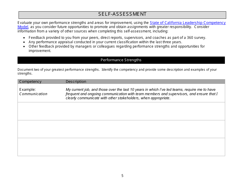Candidate Application - California, Page 5